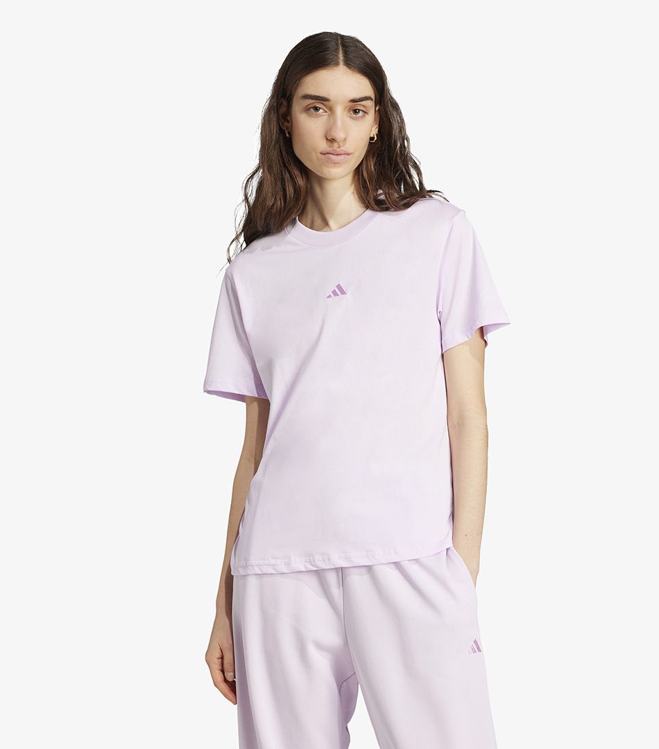 Adidas Essentials Small Logo Cotton Tee