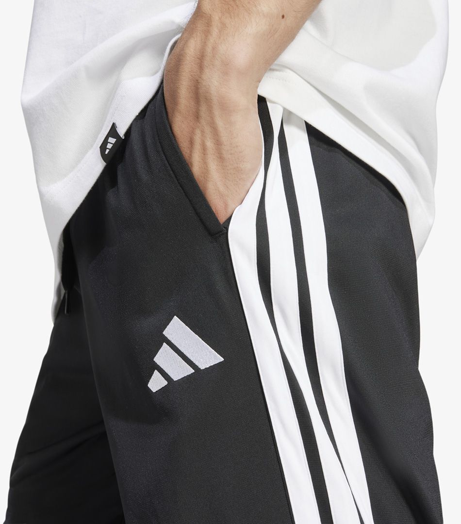 Adidas 3-Stripe Tricot Open Hem Track Pants