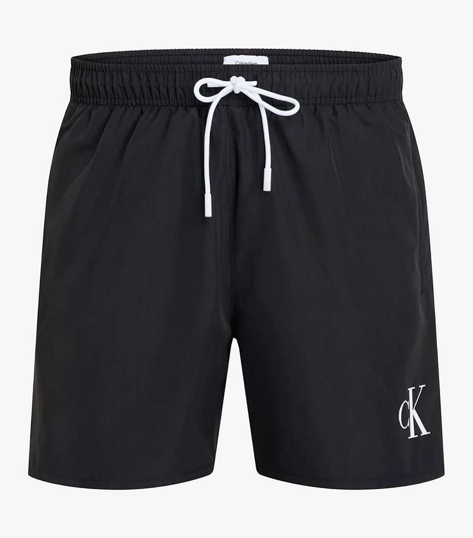 Calvin Klein Monogram Medium Drawstring Swim Shorts