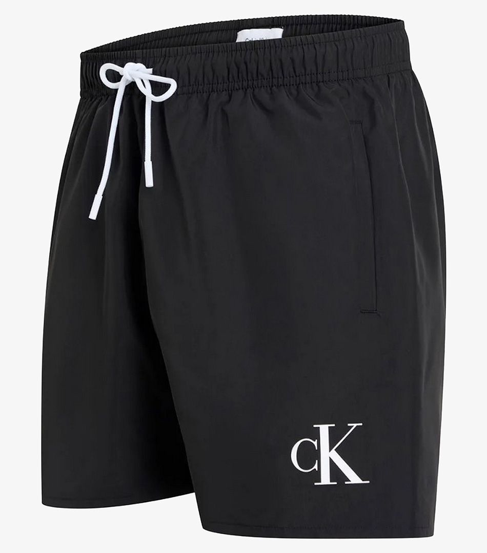 Calvin Klein Monogram Medium Drawstring Swim Shorts