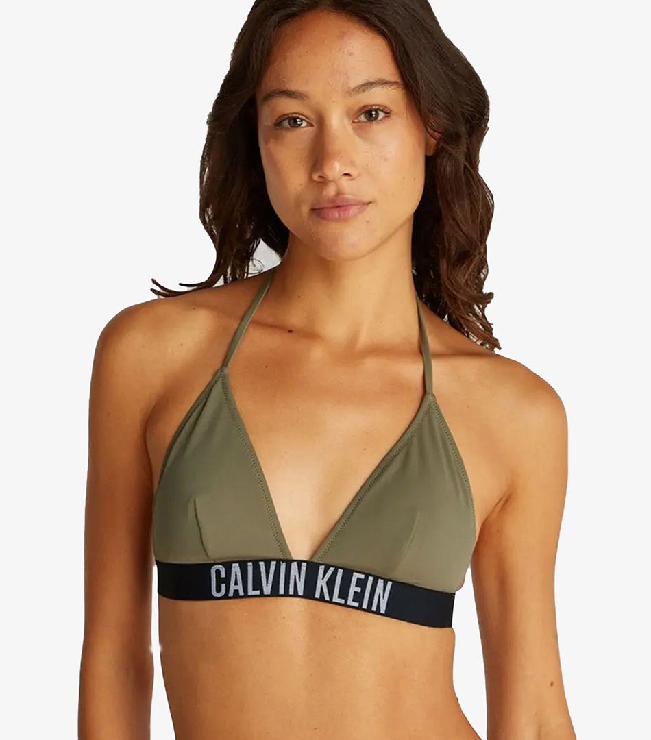Calvin Klein Intense Power Triangle Bikini Top