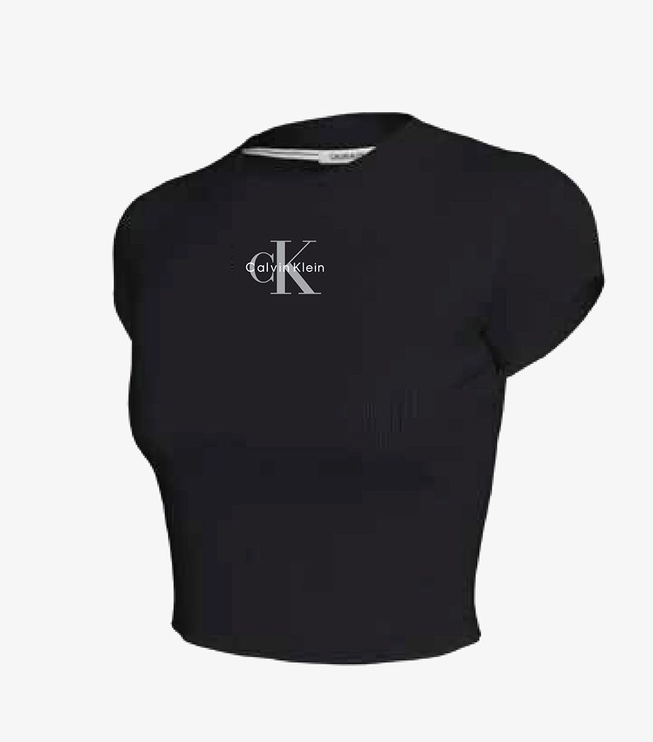 Calvin Klein Monogram Baby Crop Tee
