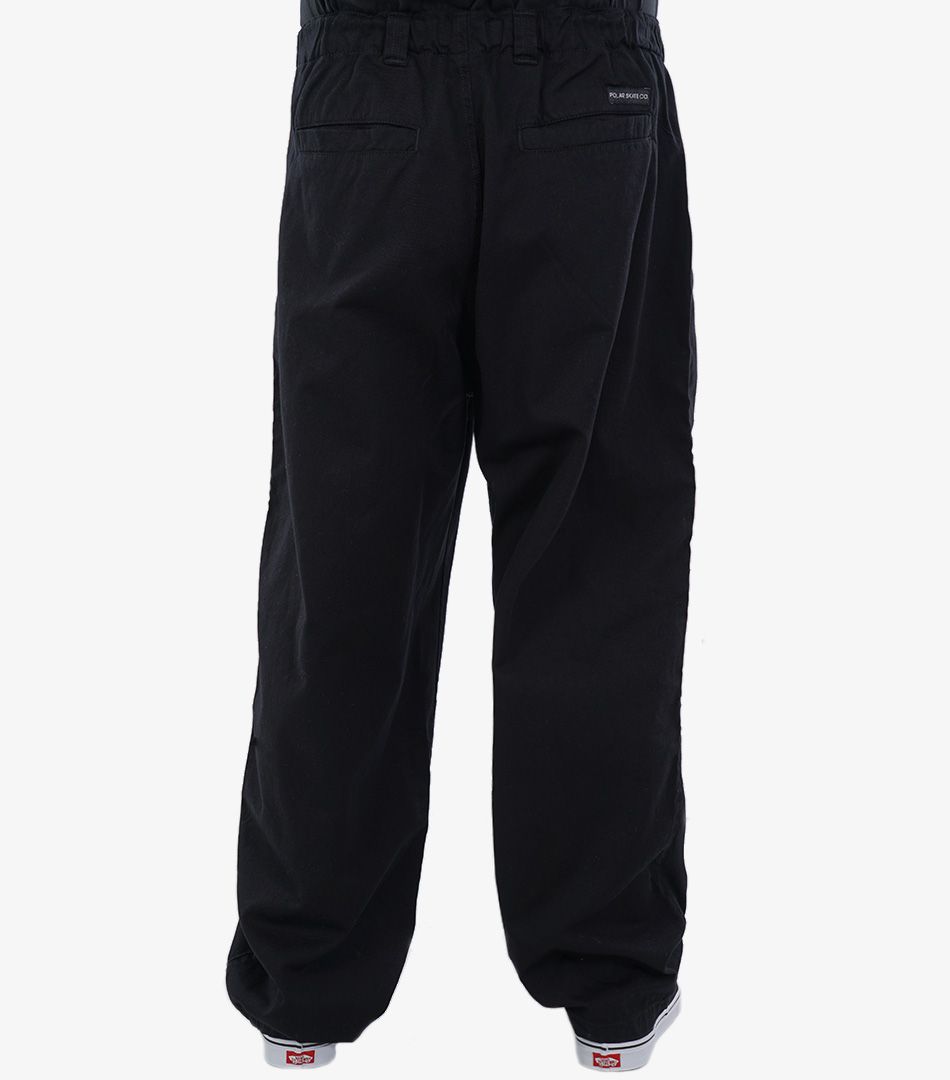 パンツ POLAR SKATE CO. Railway Chinos BLACK XL Polar Skate Co - Railway Chinos Fit Guide - YouTube