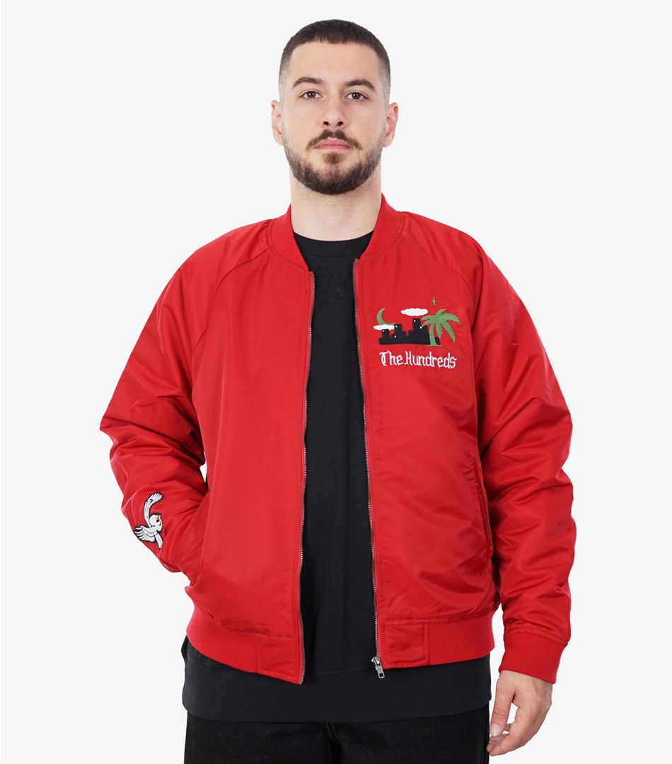 The Hundreds East Souvenir Bomber