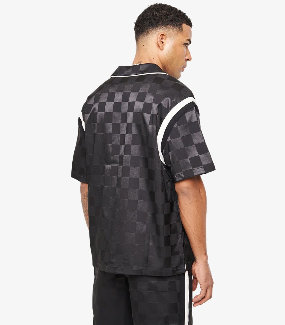 The Couture Club Tonal Checkerboard Resort Shirt