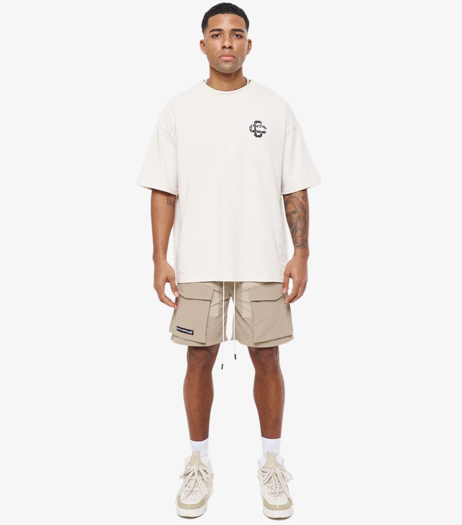 The Couture Club Panelled Cargo Shorts