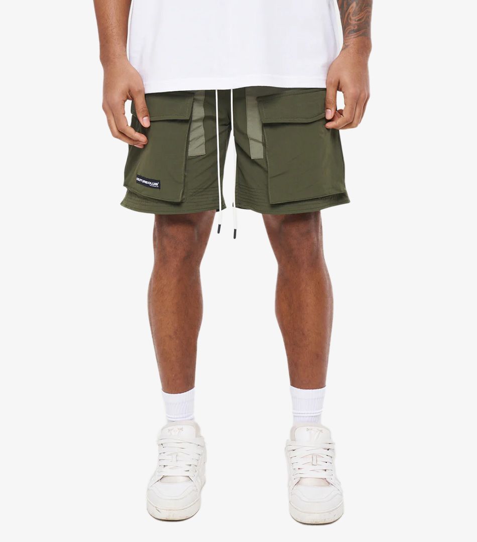 The Couture Club Panelled Cargo Shorts