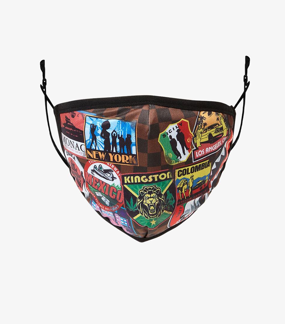 Sprayground Travel Patches Mask